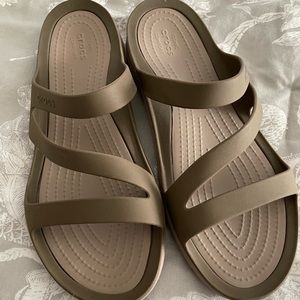Crocs sandals, Womens Sz. 9